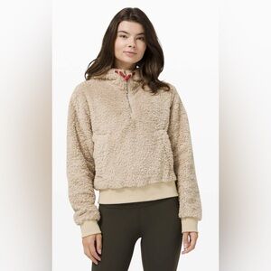 Lululemon Oh So Sherpa Half Zip Hoodie